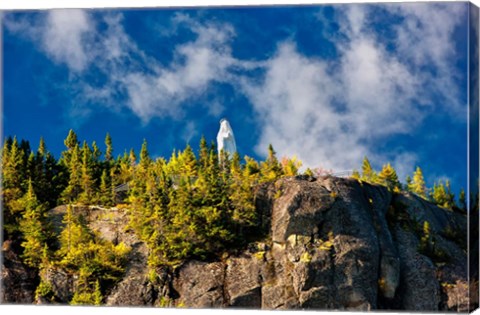 Framed Notre-Dame-Du-Saguenay, Canada Print