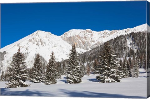 Framed Wetterstein Mountain Range Print