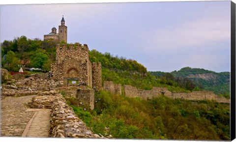 Framed Tzarevetz Fortress, Bulgaria Print