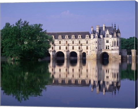 Framed Chateau du Chenonceau, Loire Valley, France Print