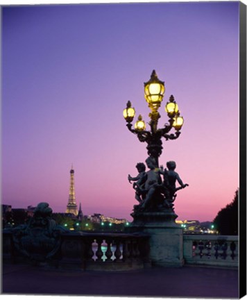 Framed Pont Alexander III, Paris Print