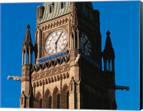 Framed Peace Tower, Ontario, Canada Print