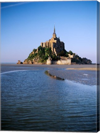 Framed Mont Saint-Michel, Normandy, France Print