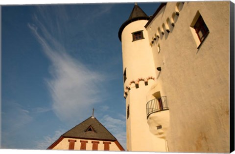 Framed Marksburg Castle in Germany Print