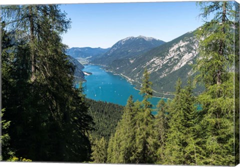 Framed Lake Achensee, Austria Print