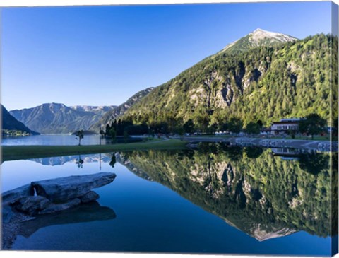 Framed Lake Achensee, Tyrol, Austria Print