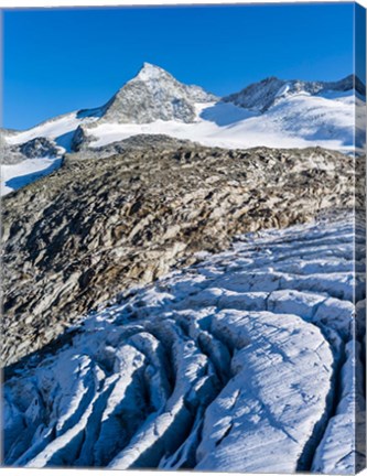 Framed Mt Grosser Geige, Austria Print