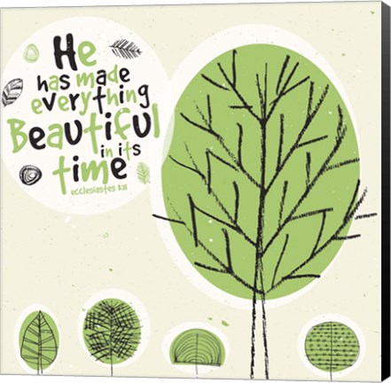 Framed Everything Beautiful Print
