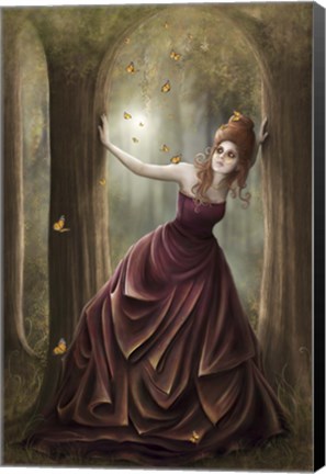 Framed Monarchs Print