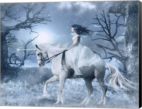 Framed Morning Ride Print