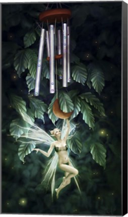 Framed Wind Chimes Print
