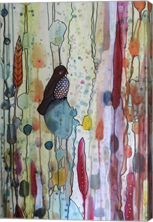 Framed Sur La Route Print