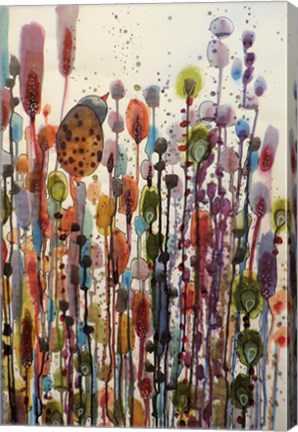 Framed Je Suis La 1 Print