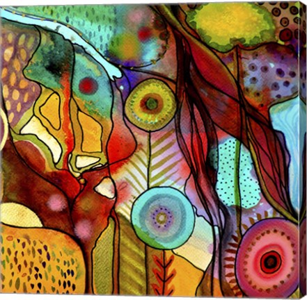 Framed Terre d&#39;Accueil Print