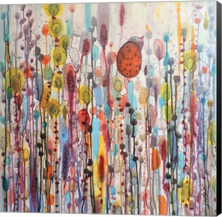 Framed Je Suis La 2 Print