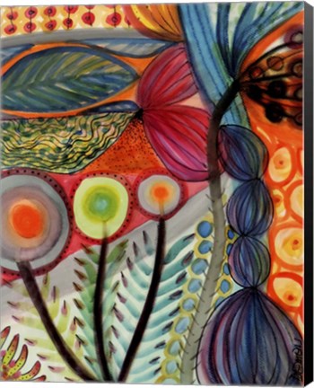 Framed Vivaces Print