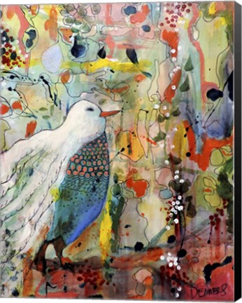 Framed Vers Toi Print