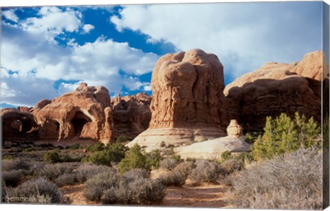 Framed Arches  H Print