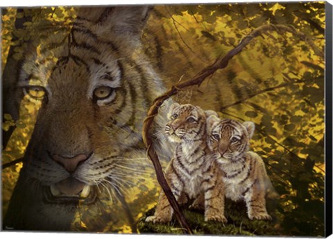 Framed Parental Guidance Print