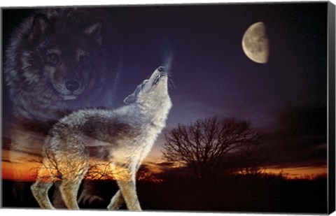 Framed Spirits Print