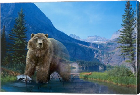 Framed Walk On The Wild Side Print