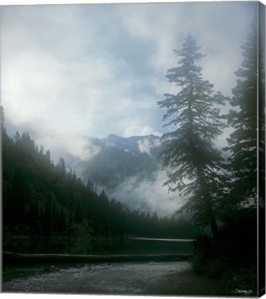 Framed Glacier A Print