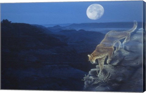 Framed Enter The Badlands Print