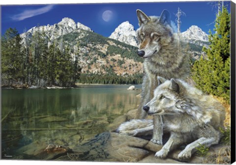 Framed Two In Time Print