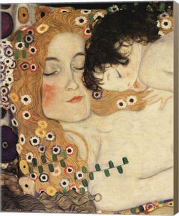 Framed Mother And Child, c. 1905 Print