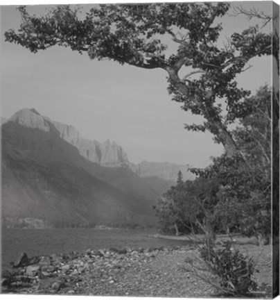 Framed Glacier 1 Print