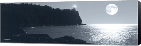 Framed Splitrock Lighthouse Horizontal Print