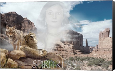 Framed Spiritress Print