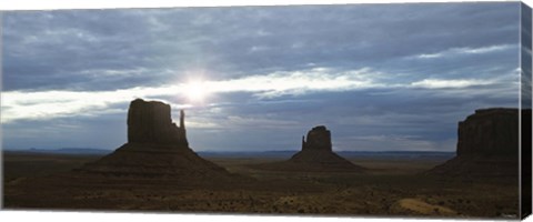 Framed Monument Valley 4 Print