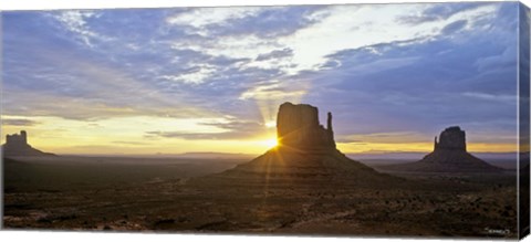 Framed Monument Valley 3 Print