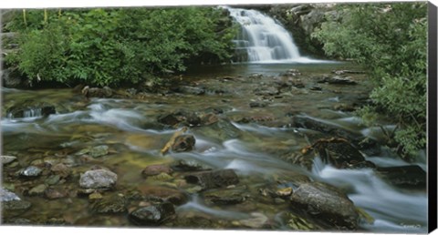 Framed Glacier National Park Rushing Water 9 Print