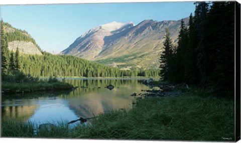 Framed Glacier National Park 23 Print