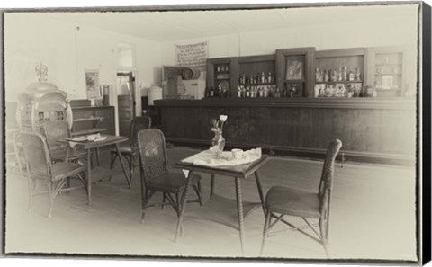 Framed Bonanzaville 21 Print