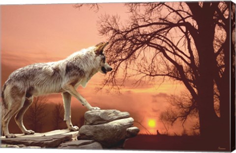 Framed Sunset Ridge Print