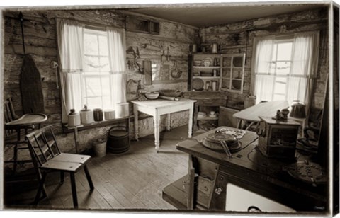 Framed Bonanzaville 11 Print