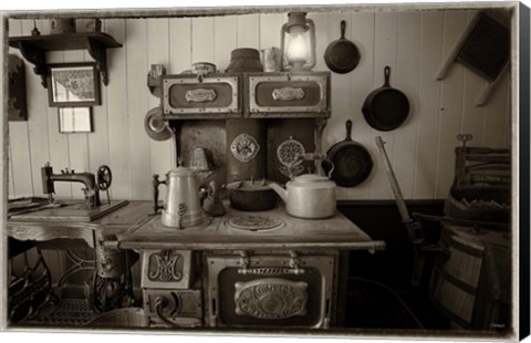 Framed Bonanzaville 24 Print