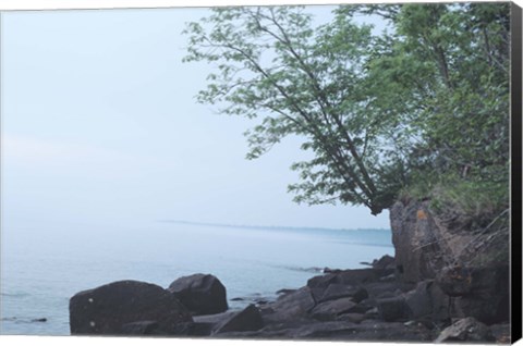 Framed Lake Superior 5 Print