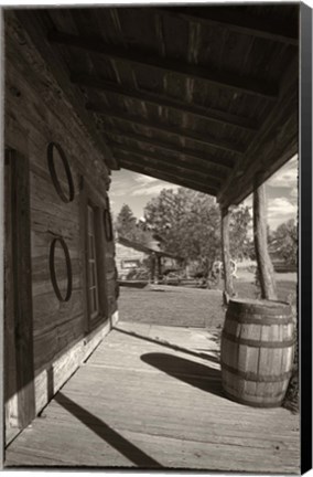 Framed Bonanzaville 25 Print