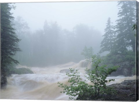 Framed Lake Superior 1 Print
