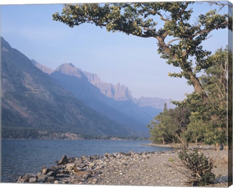 Framed Glacier National Park 12 Print