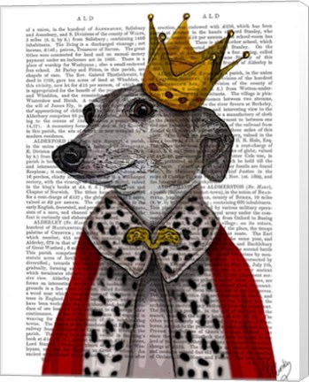 Framed Greyhound Queen Print