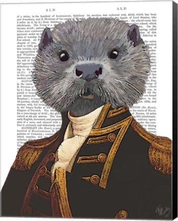 Framed Captain Otter Print