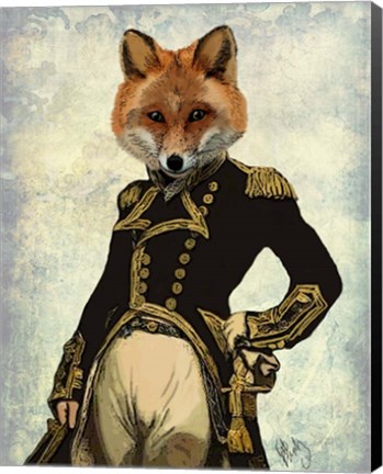 Framed Admiral Fox Full II Print