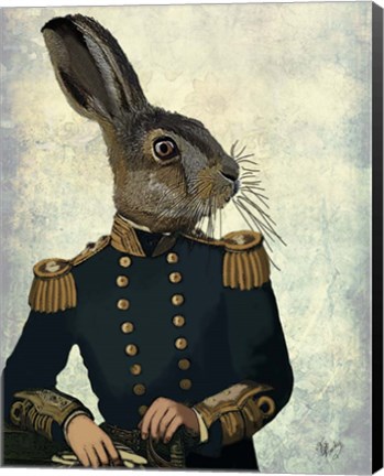 Framed Lieutenant Hare Print