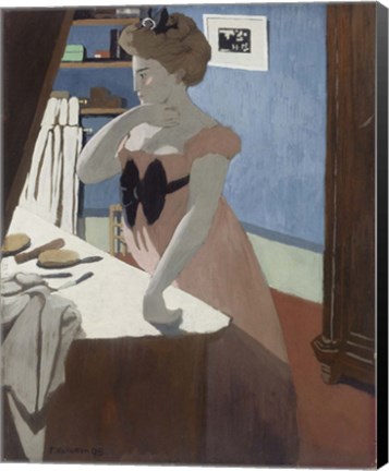 Framed Misia at the Dressing Table, 1898 Print