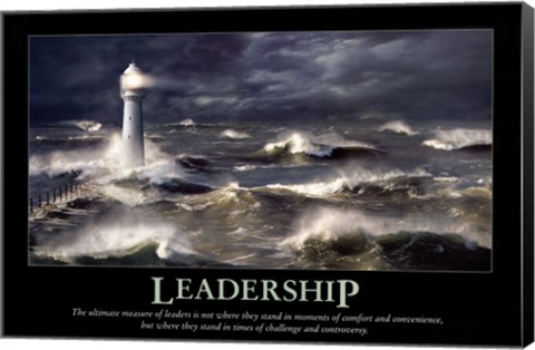 Framed Leadership Print